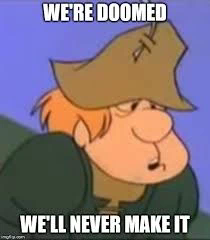 Image of the character Glum from the mid-century children's cartoon Gulliver's Travels.
